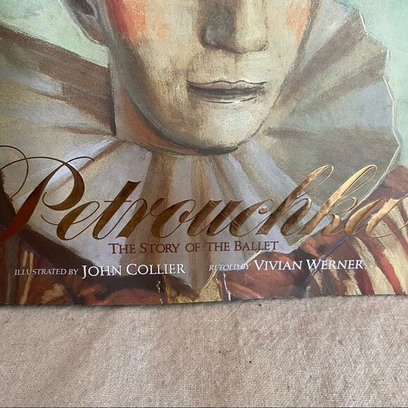 Petrouchka The Story of the Ballet '92 illustrated coffee table book dust cover - Picture 2 of 15
